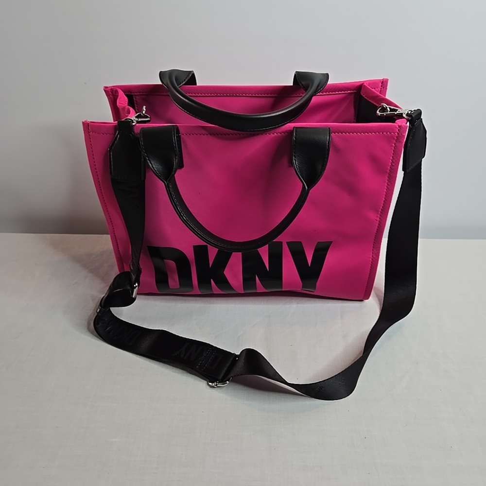 DKNY Pink and Black Women's Bag